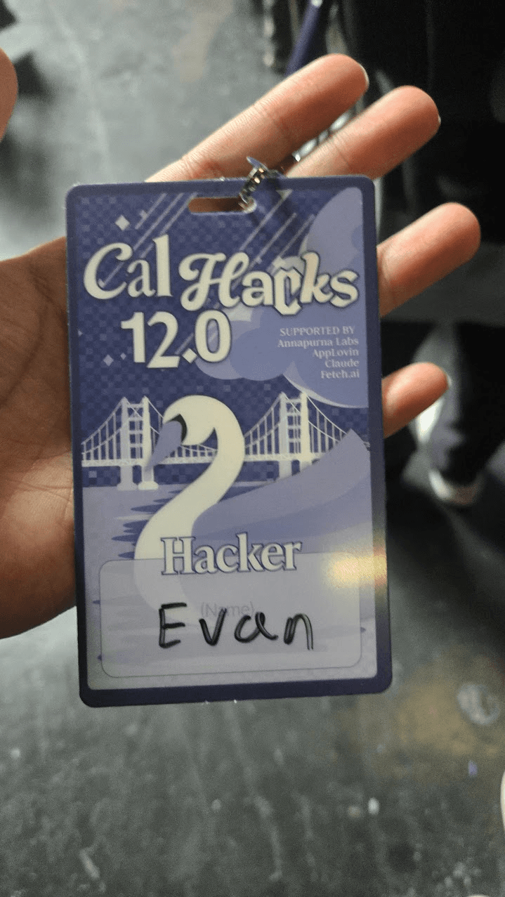 The Calhacks 12.0 Badge