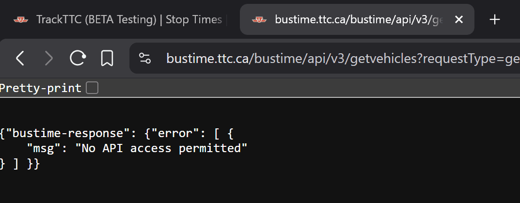 Bustime Error